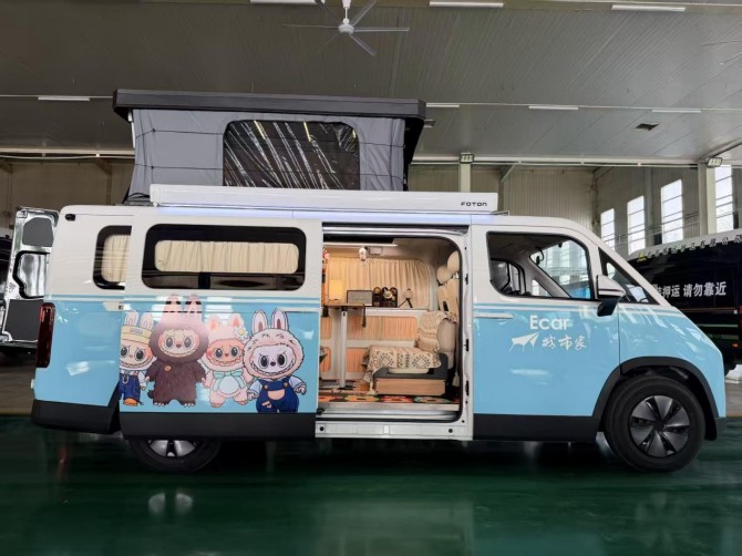 驭鉴露营新境 硬核领势前行，福田图雅诺三款产品重磅登陆北京国际房车露营展