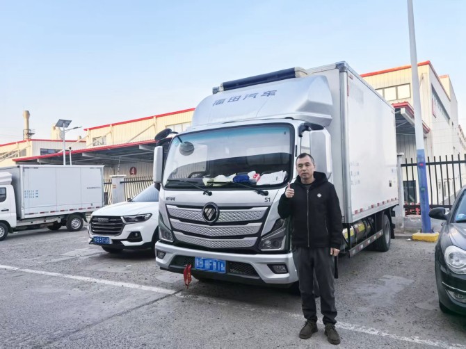 “冷链一哥”再证实力 包头医药运输老板点赞欧马可