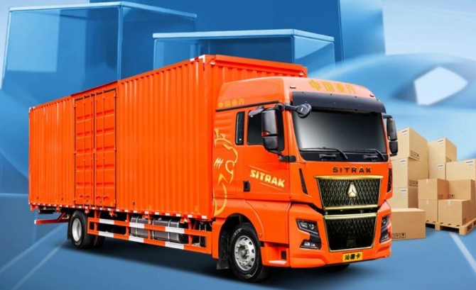 全速出击 致胜双十一｜中国重汽汕德卡G7H载货车，抢跑快递快运